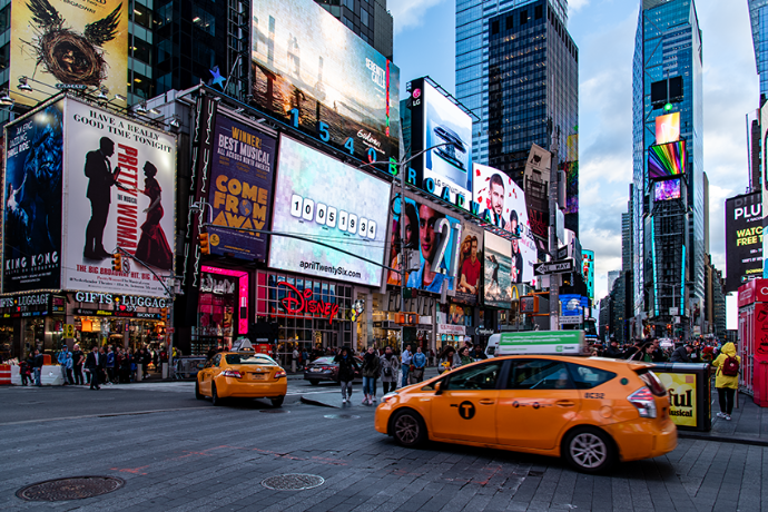 Times Square, New York City.