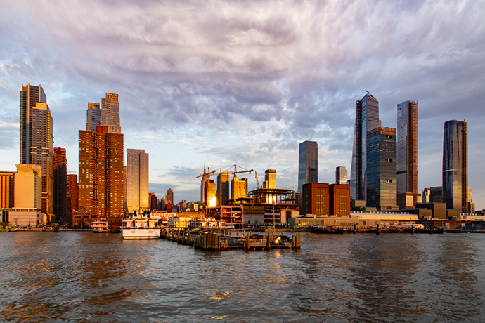 Skyline New York City.